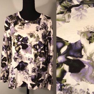 Simply Vera - Vera Wang Long Sleeve T-Shirt - XL